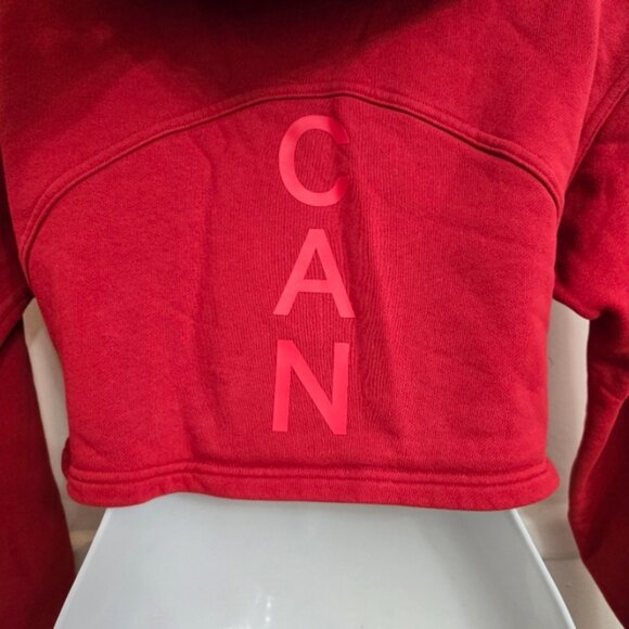 Team Canada All Yours Cropped Hoodie COC Logo - Picture 5 of 8